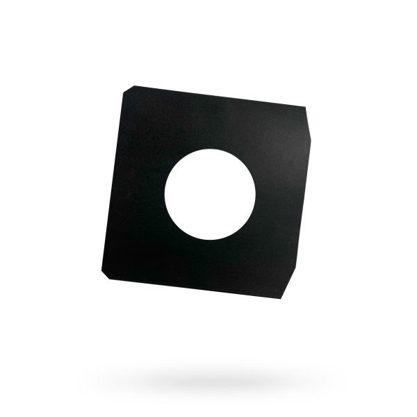 DELUXE SINGLE (7'') BINNENHOEZEN ZONDER KUNSTOFVOERING (ZWART) 10 STUKS