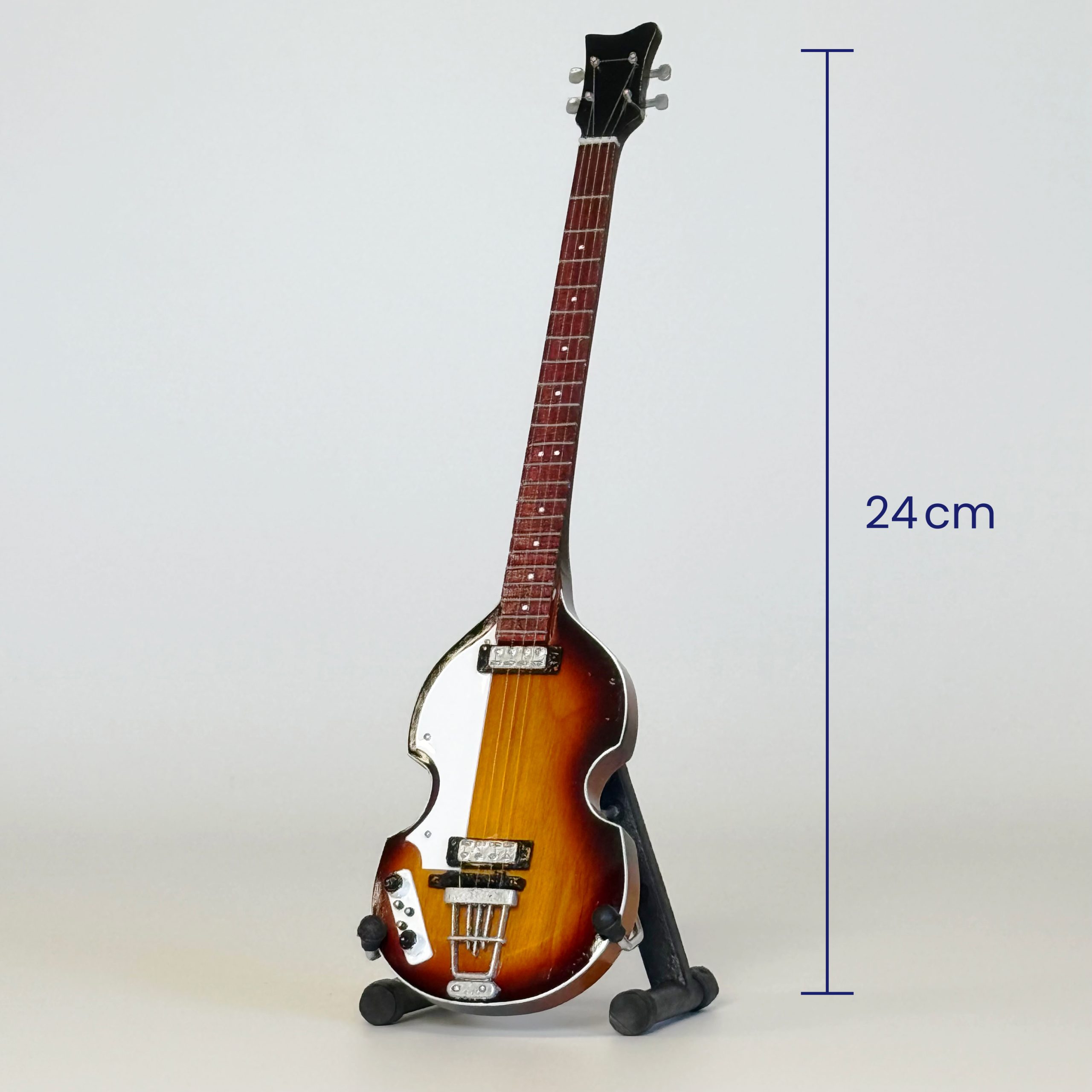 2.1 MINIATUURGITAAR ( PAUL MCCARTNEY ) THE BEATLES - Afbeelding 1