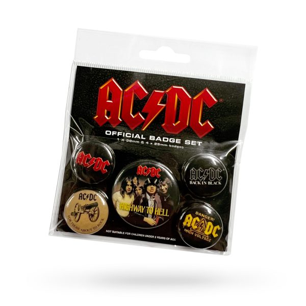 PIN BADGES (AC/DC)