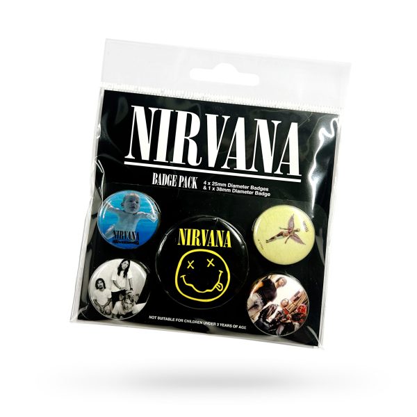 PIN BADGES (NIRVANA)
