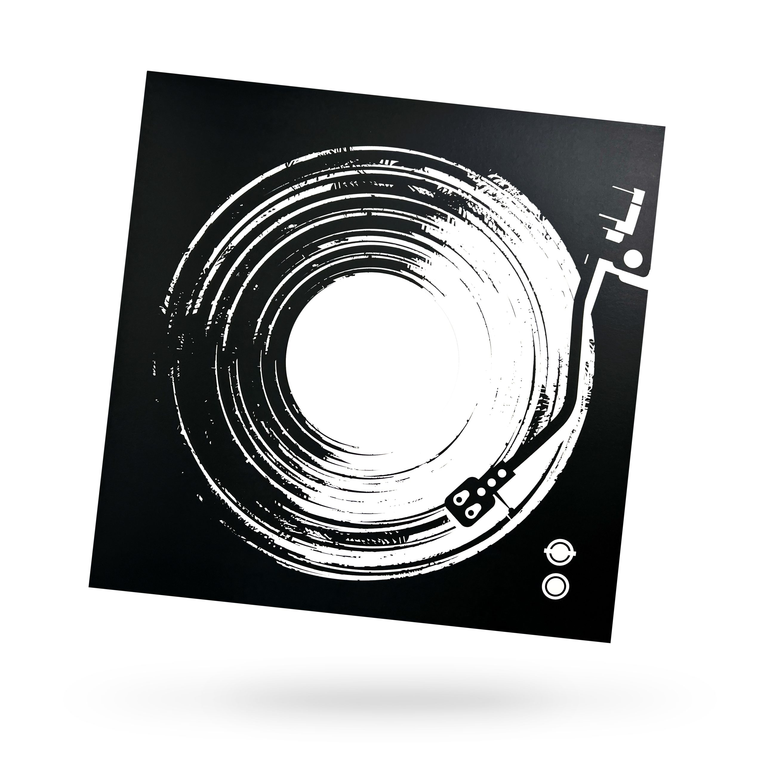 Platenhoes-met-bedrukking-scaled DELUXE LP BUITENHOES, RUW KARTON MET VENSTER (BEDRUKT) - Afbeelding 1