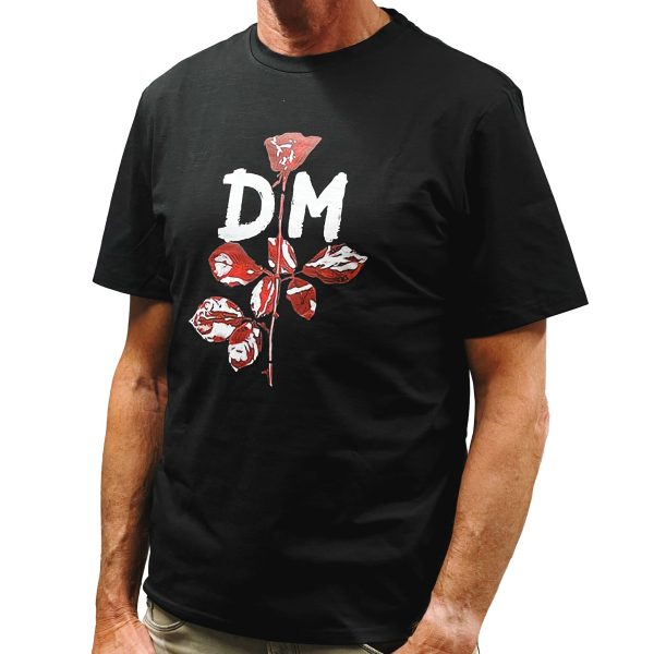 T-SHIRT (DEPECHE MODE) ZWART