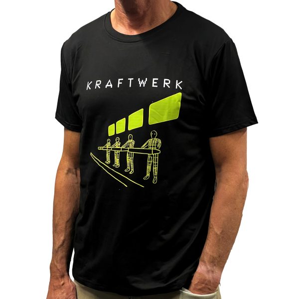 T-SHIRT (KRAFTWERK) ZWART