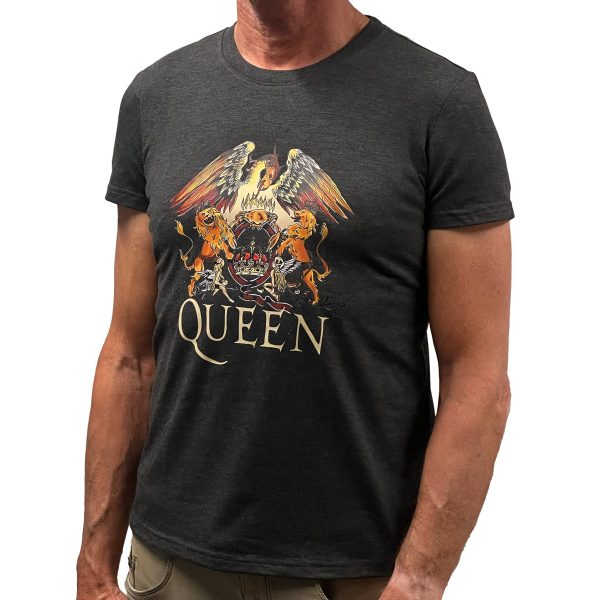T-SHIRT (QUEEN) GRIJS