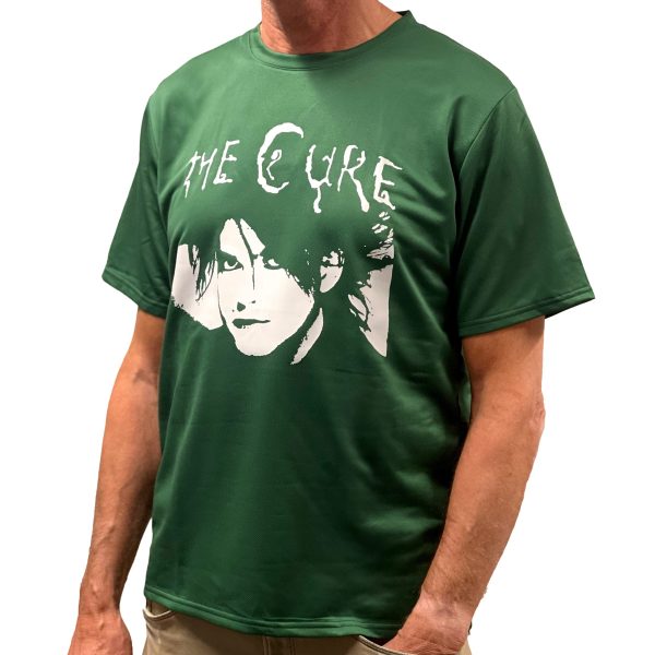 T-SHIRT (THE CURE) GROEN