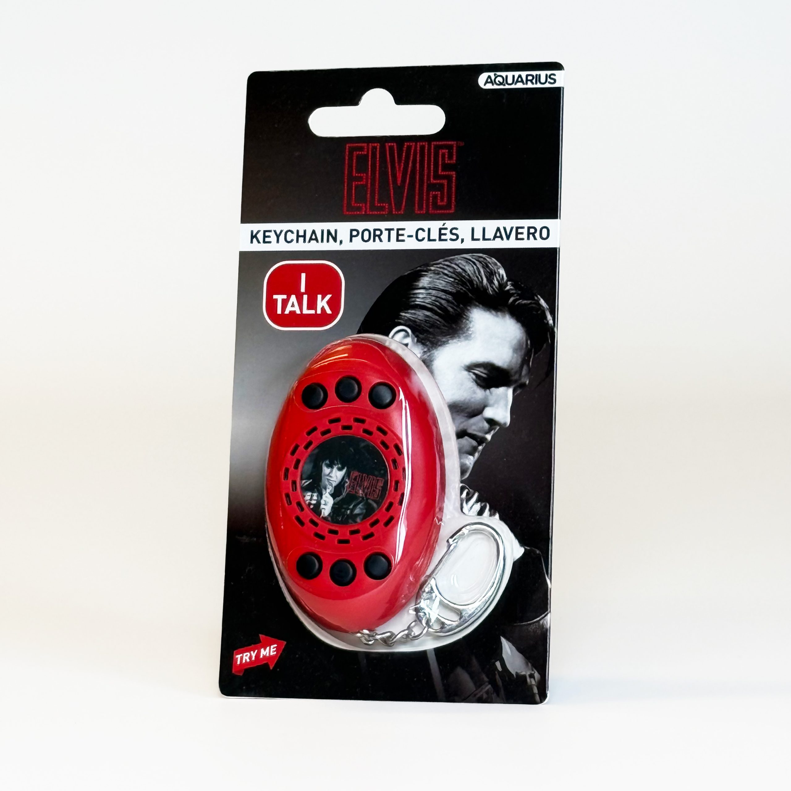 Elvis talk SLEUTELHANGER (ELVIS) MET GELUID - Afbeelding 1