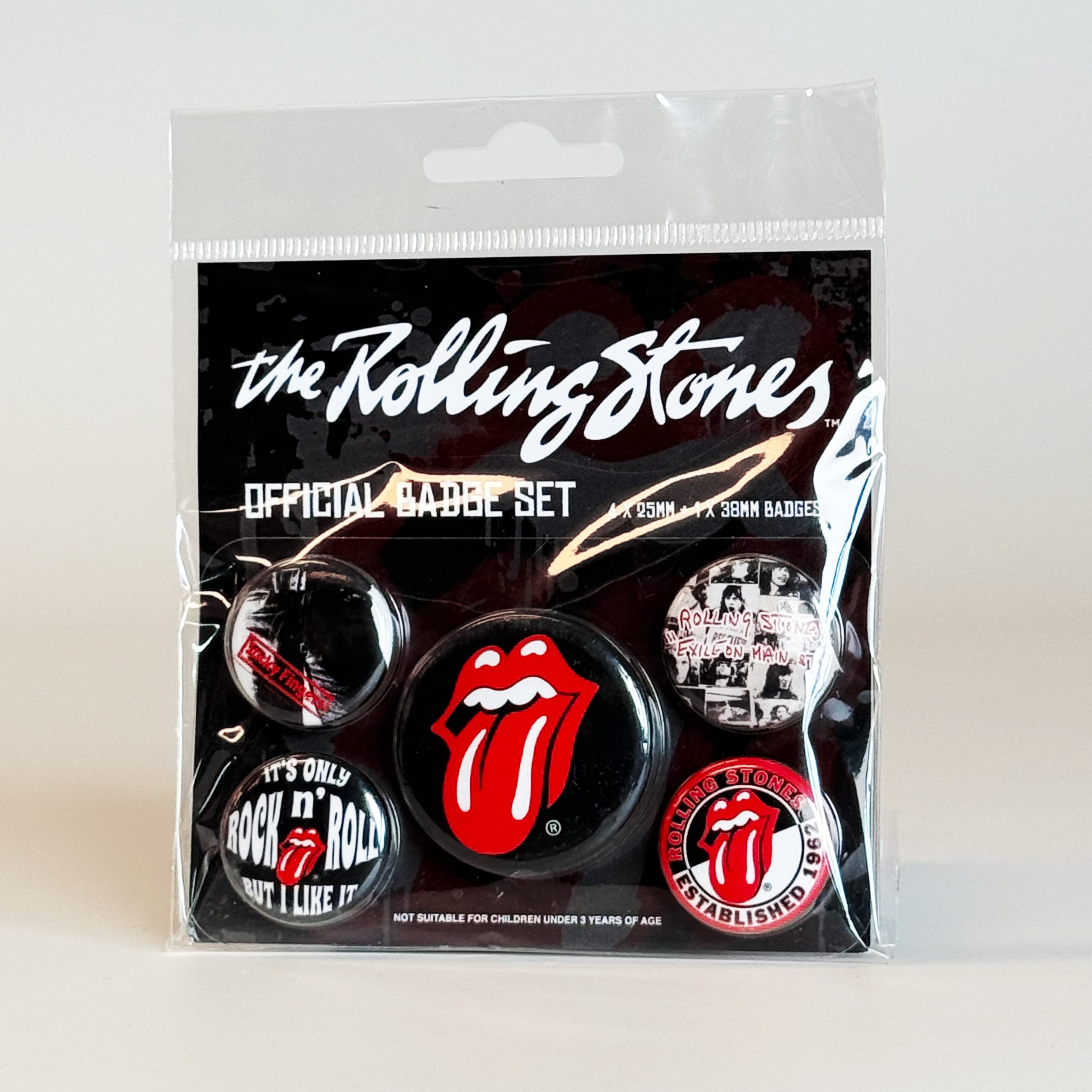 FullSizeRender-(12) PINBADGE (THE ROLLING STONES) - Afbeelding 1