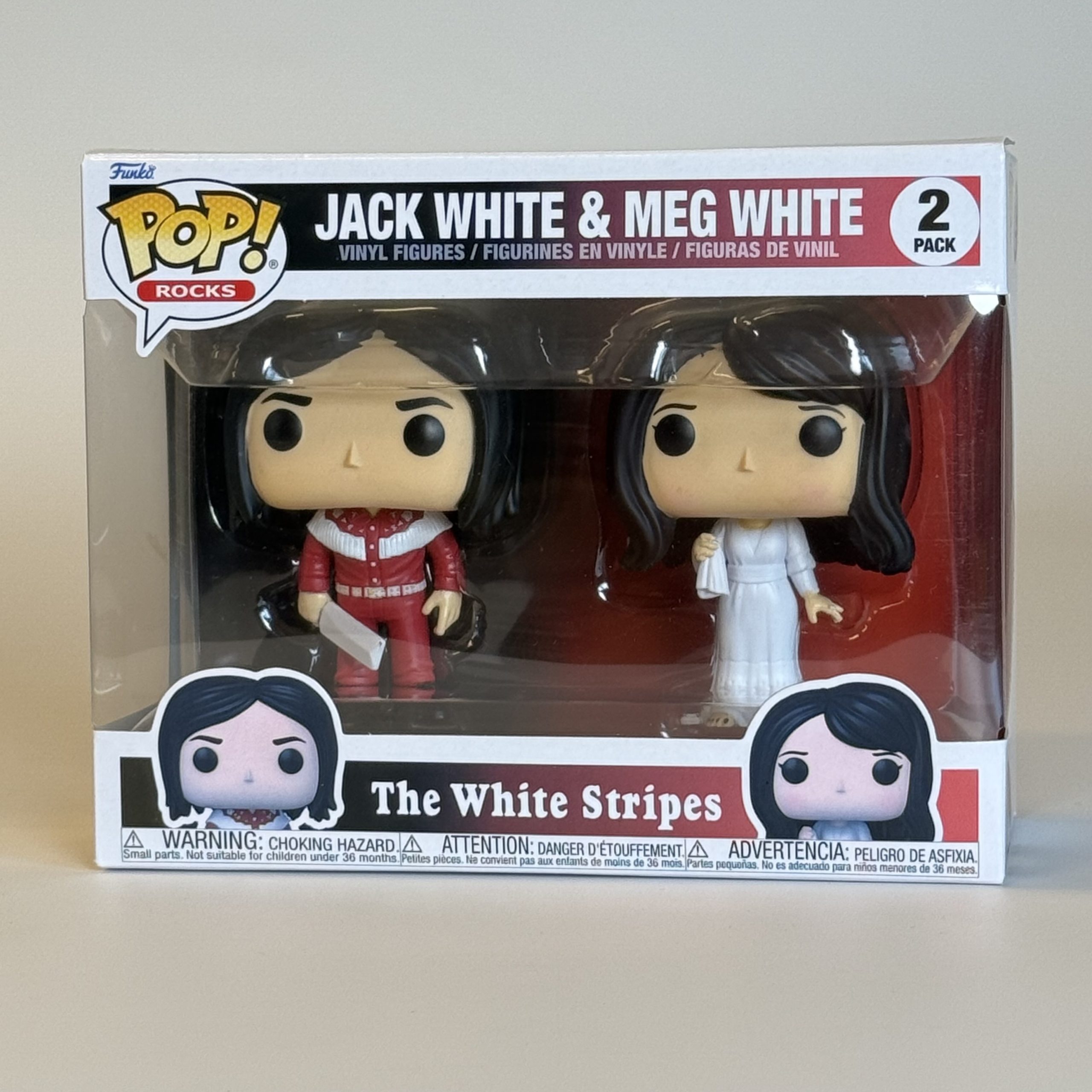 FullSizeRender (15) FUNKO (THE WHITE STRIPES) 2 PACK - Afbeelding 1