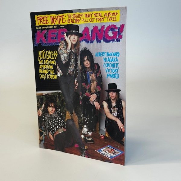 KERRANG NR. 222 1989 (TWEEDEHANDS)