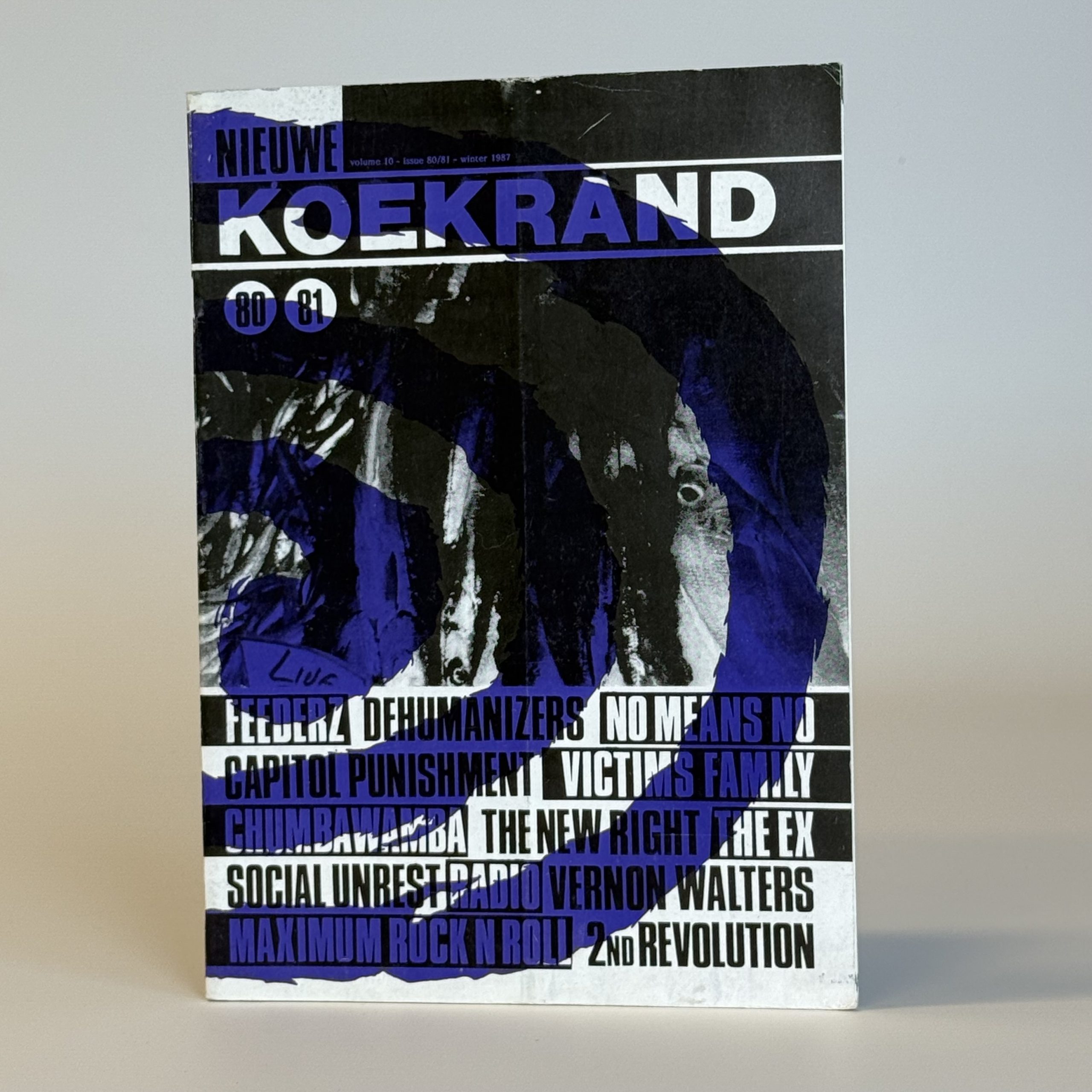 IMG_1244 NIEUWE KOEKRAND WINTER 1987, VOLUME 10, ISSUE 80/81 (TWEEDEHANDS) - Afbeelding 1