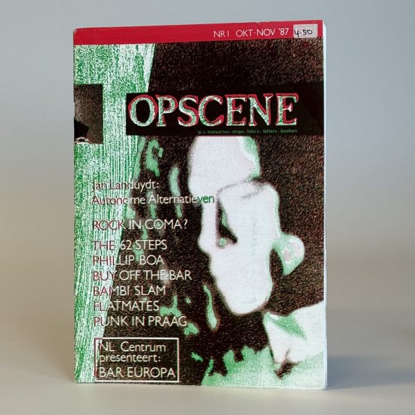 OPSCENE NR. 1 OKT-NOV 1987 – EERSTE UITGAVE VAN HET CULTFANZINE