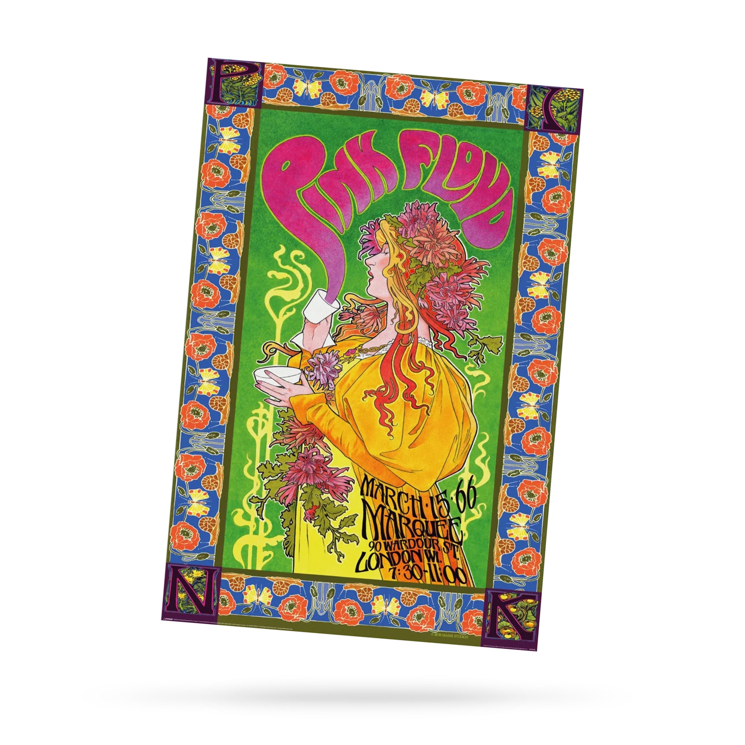 P1 PINK FLOYD - MARQUEE LONDON (POSTER) - Afbeelding 1