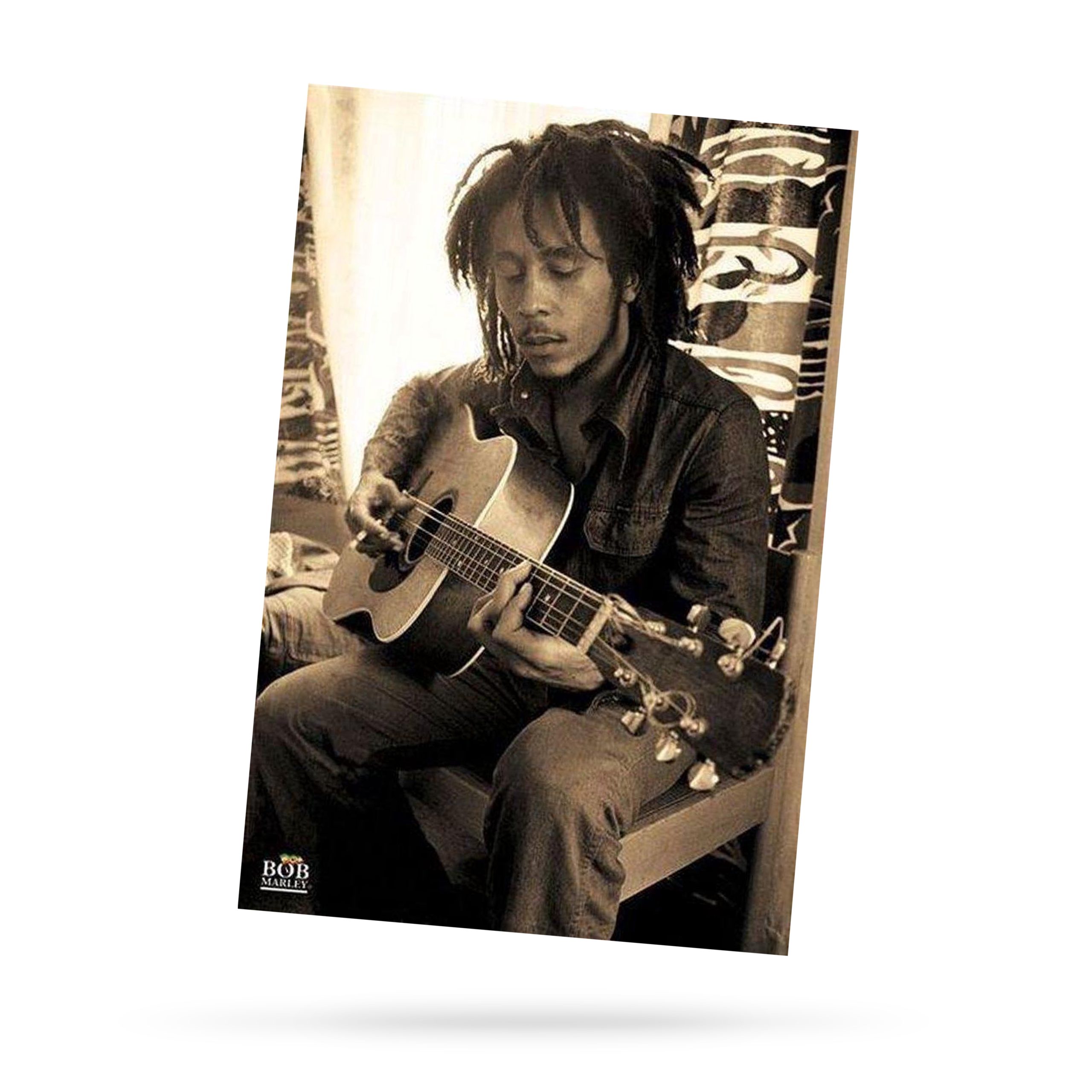 P13 BOB MARLEY - SEPIA (POSTER) - Afbeelding 1