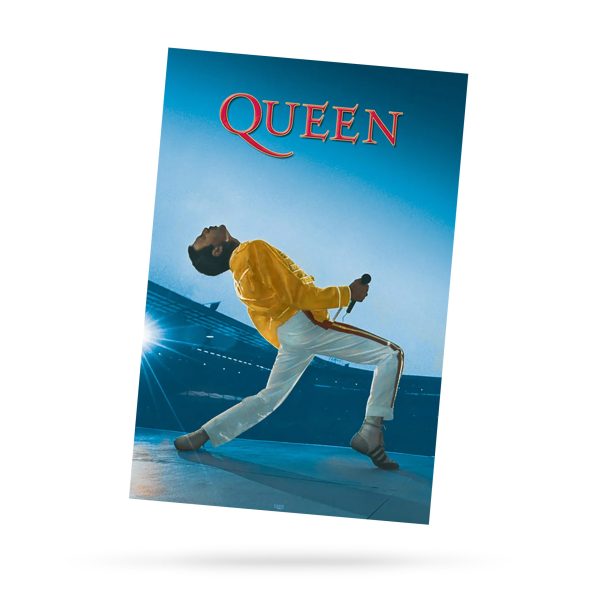 QUEEN - LIVE AT WEMBLEY (POSTER)