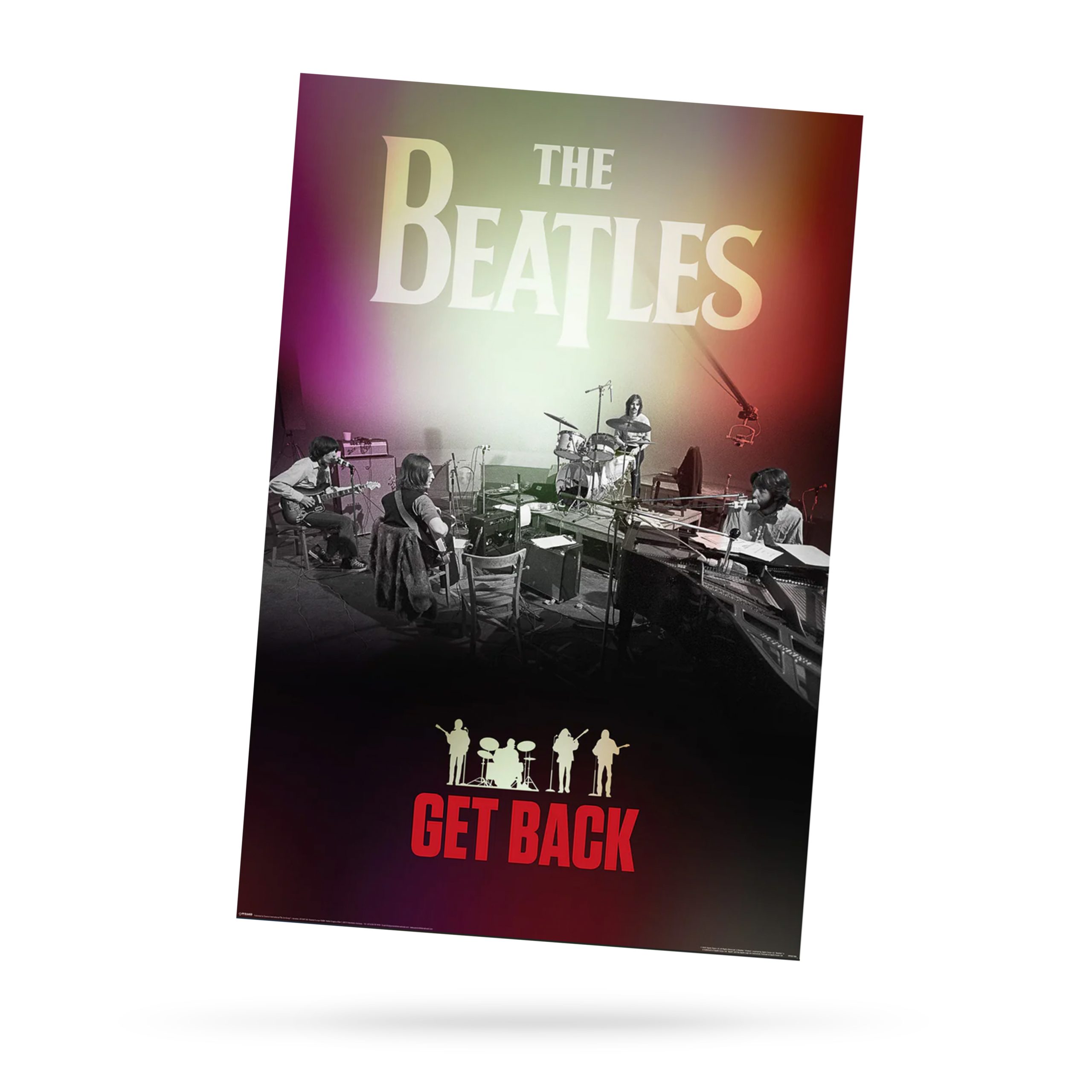 P23 THE BEATLES - GET BACK - Afbeelding 1