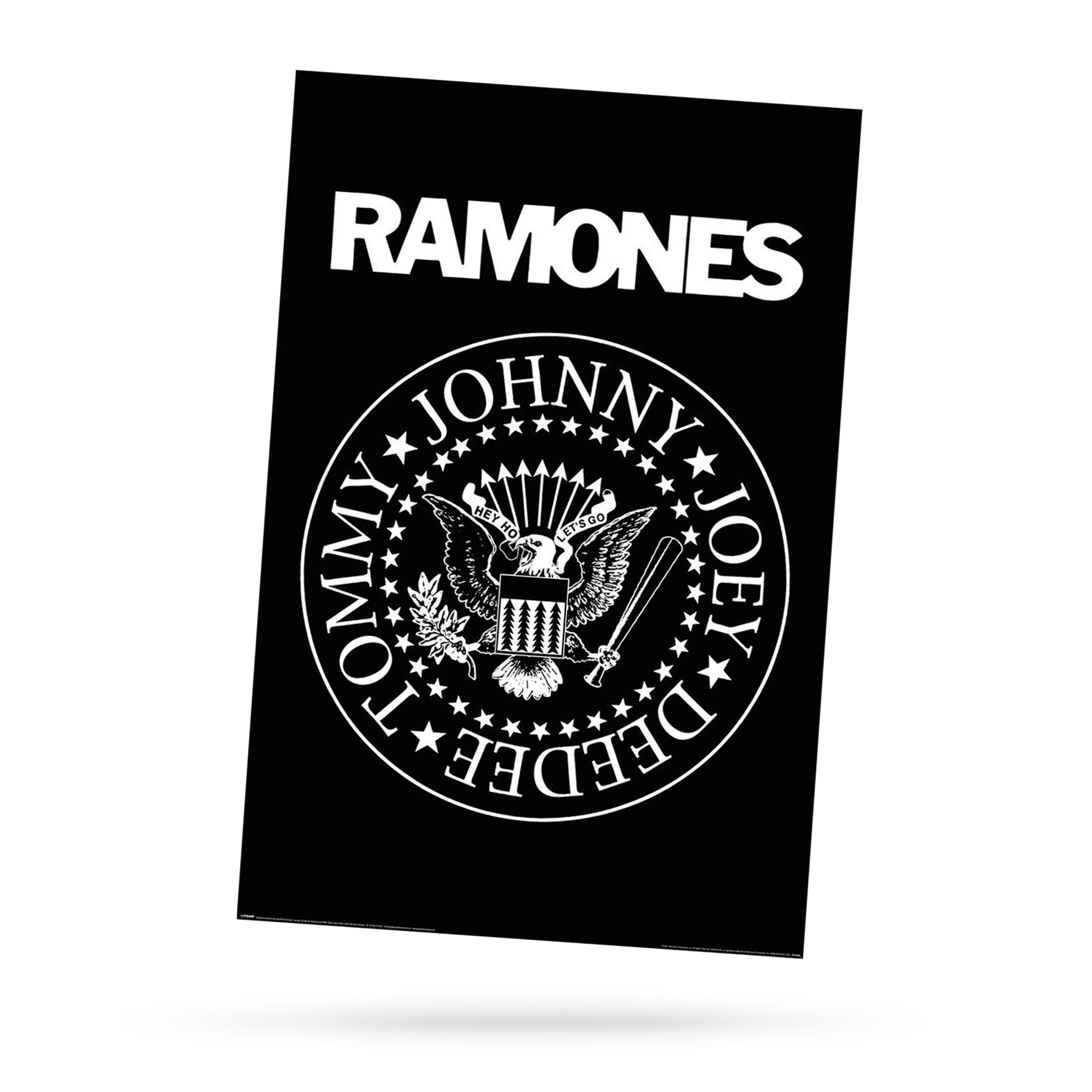 P25 RAMONES LOGO (POSTER) - Afbeelding 1