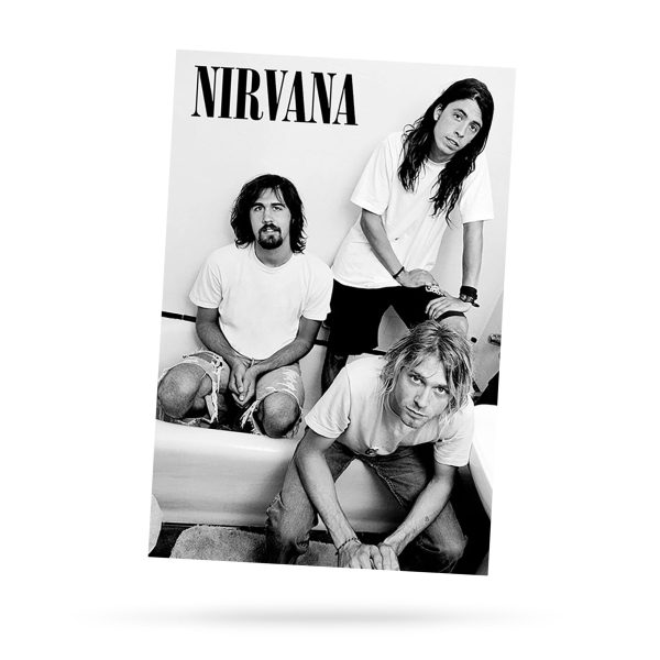 NIRVANA - BATHROOM (POSTER)