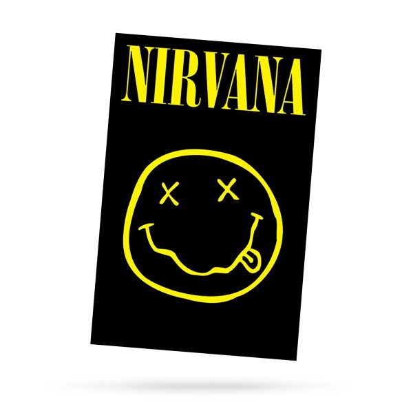 NIRVANA - SMILEY (POSTER)