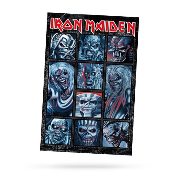 IRON MAIDEN - TEN EDDIES (POSTER)