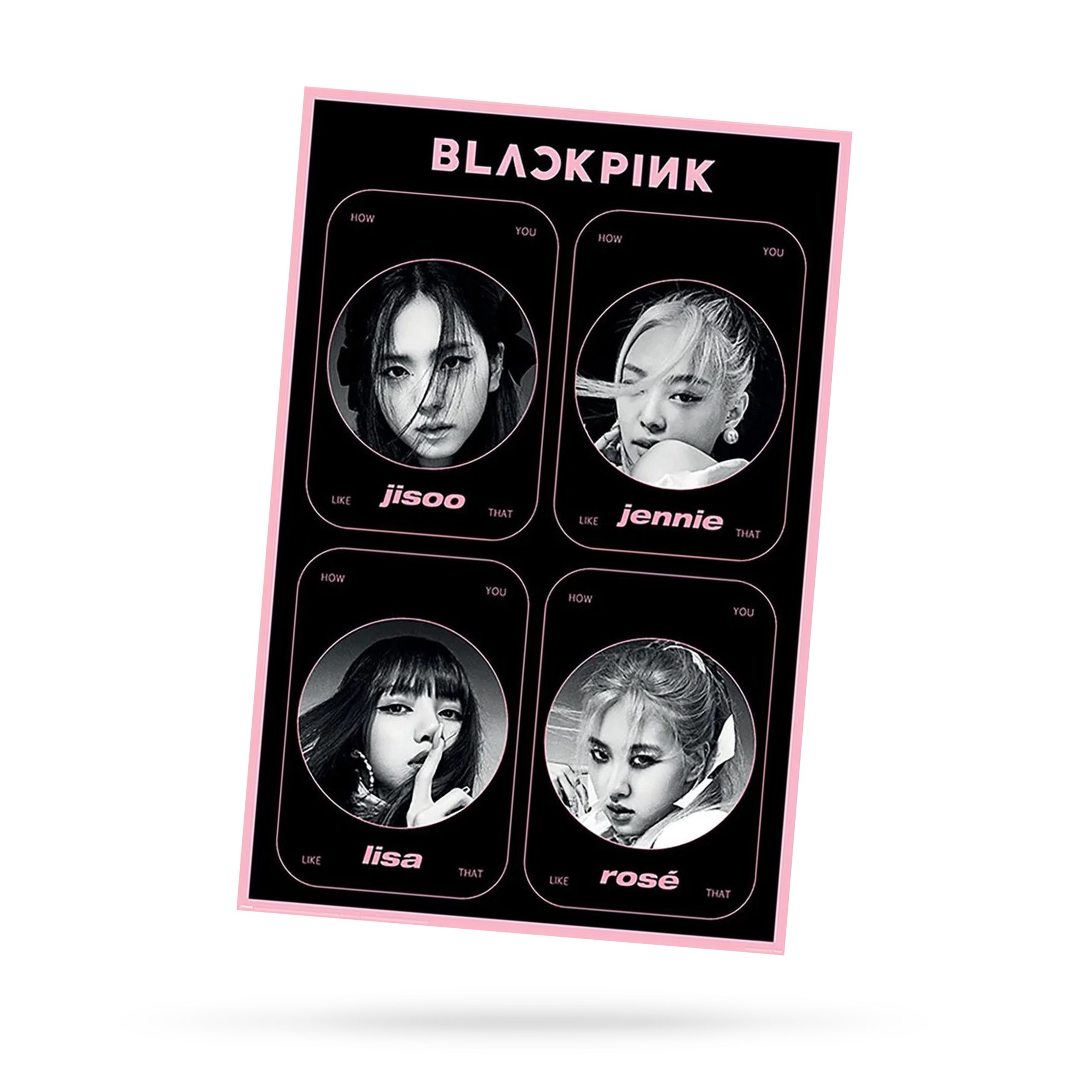 P4 BLACK PINK - HOW YOU LIKE THAT (POSTER) - Afbeelding 1