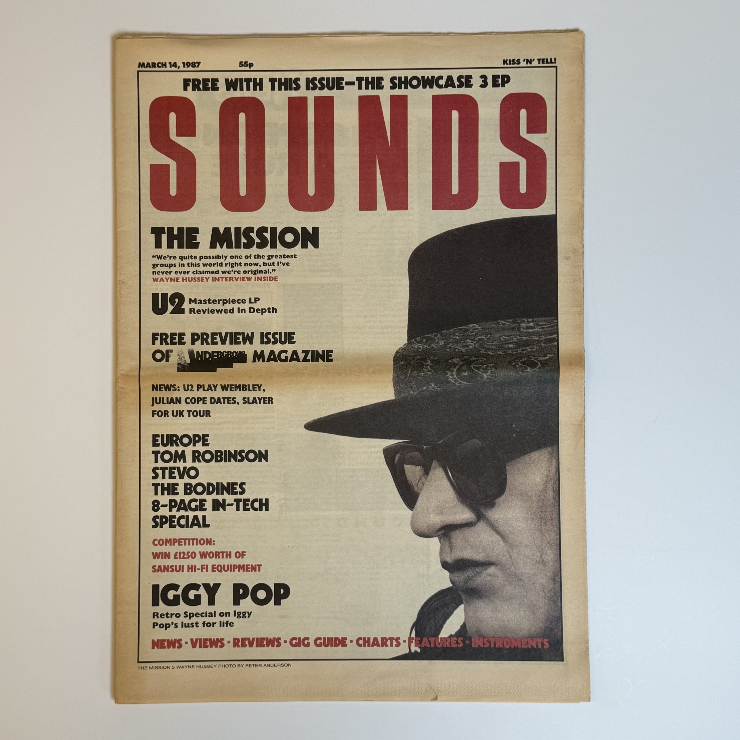 IMG_1443 SOUNDS MAGAZINE MARCH 14, 1987 - Afbeelding 1