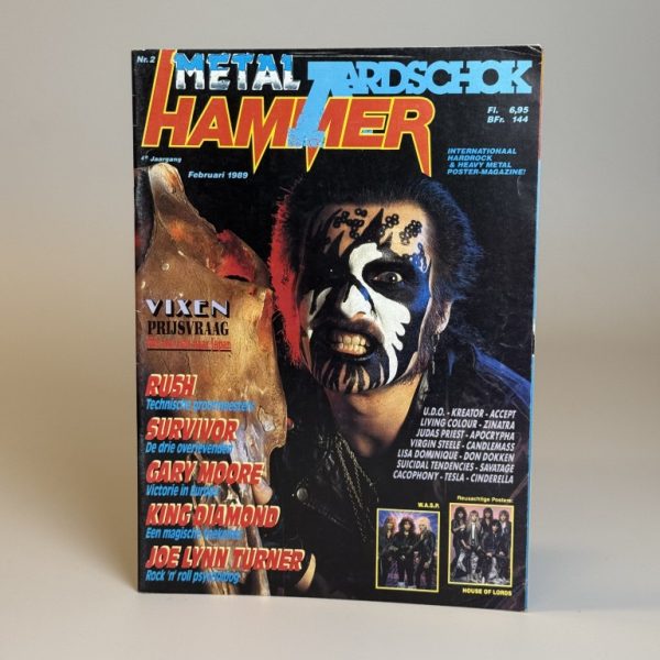 METAL HAMMER, AARDSCHOK, FEBRUARI 1989 NR. 2 (TWEEDEHANDS)