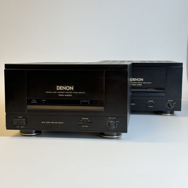 DENON POA-4400, EINDVERSTERKERS LINKS EN RECHTS (TWEEDEHANDS)
