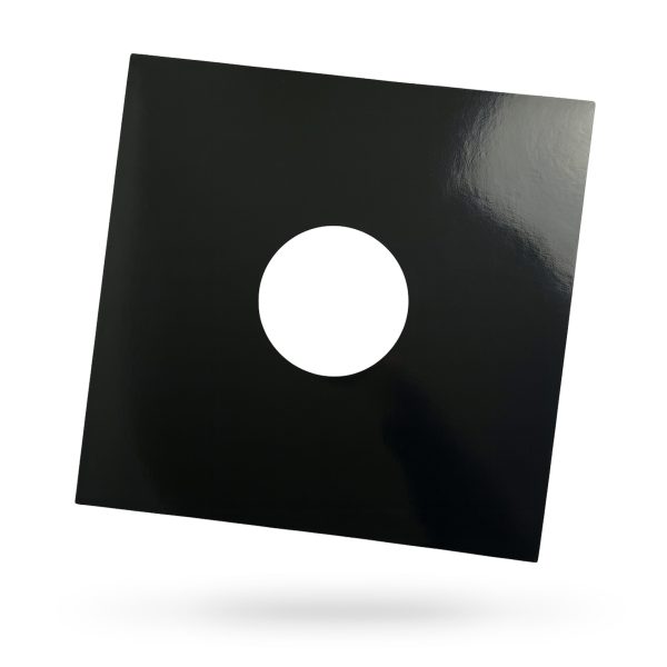 DELUXE LP BUITENHOES, KARTON MET VENSTER (GLANSZWART)