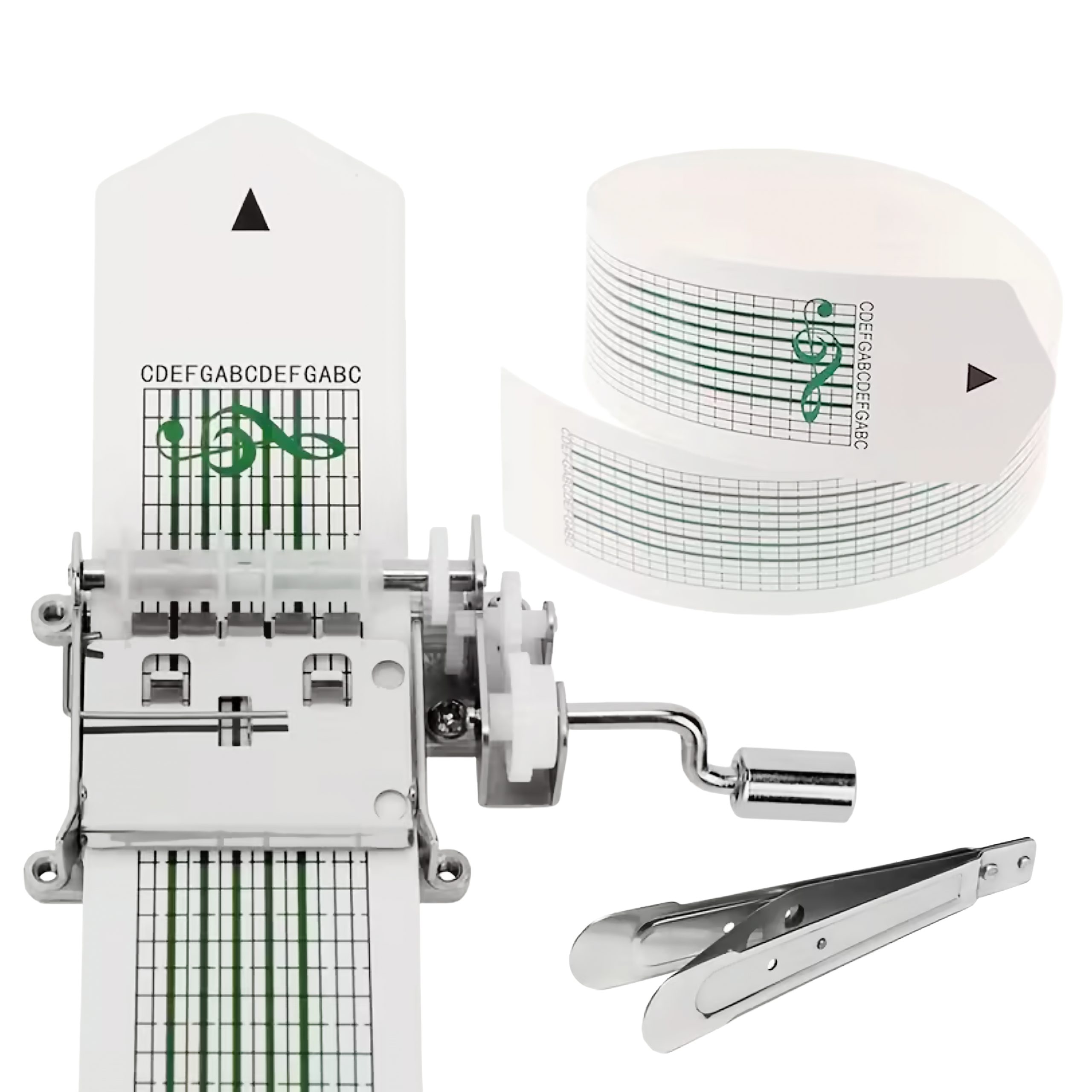 DIY-muziekset MUZIEKDOOSJE, HANDMATIG (ZELF MELODIEËN MAKEN) D.I.Y. - Afbeelding 1