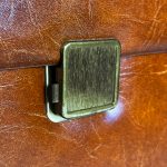 VINTAGE BRUINE LP-KOFFER, JAREN ’70 (TWEEDEHANDS) - Afbeelding 6